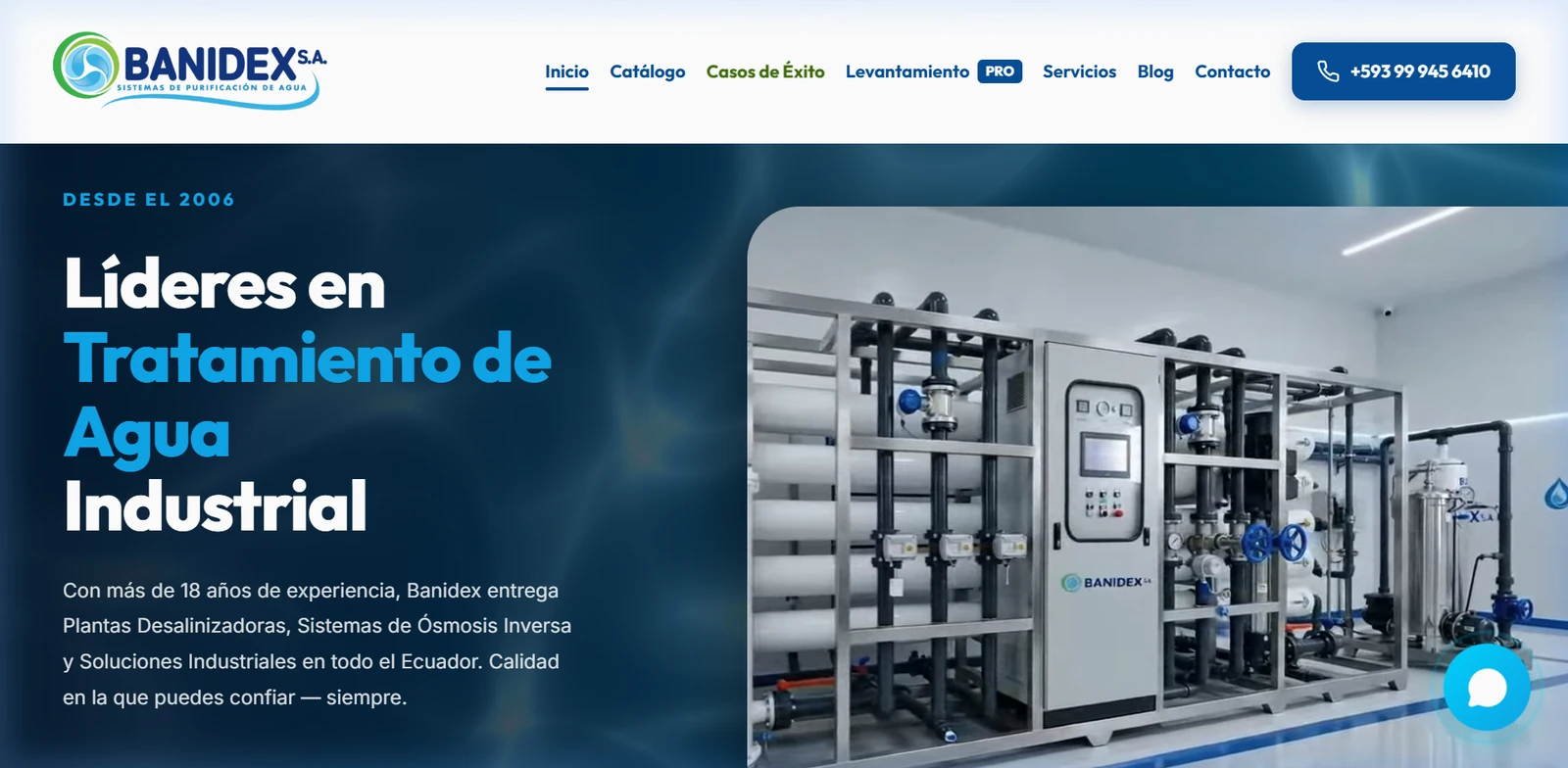 BANIDEX S.A. — Plantas Desalinizadoras y Ósmosis Inversa
